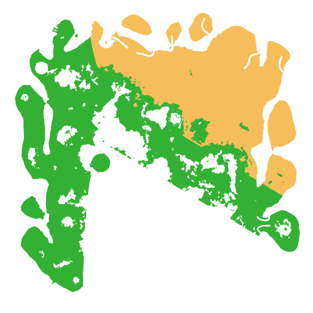 Biome Rust Map: Procedural Map, Size: 4500, Seed: 841154534
