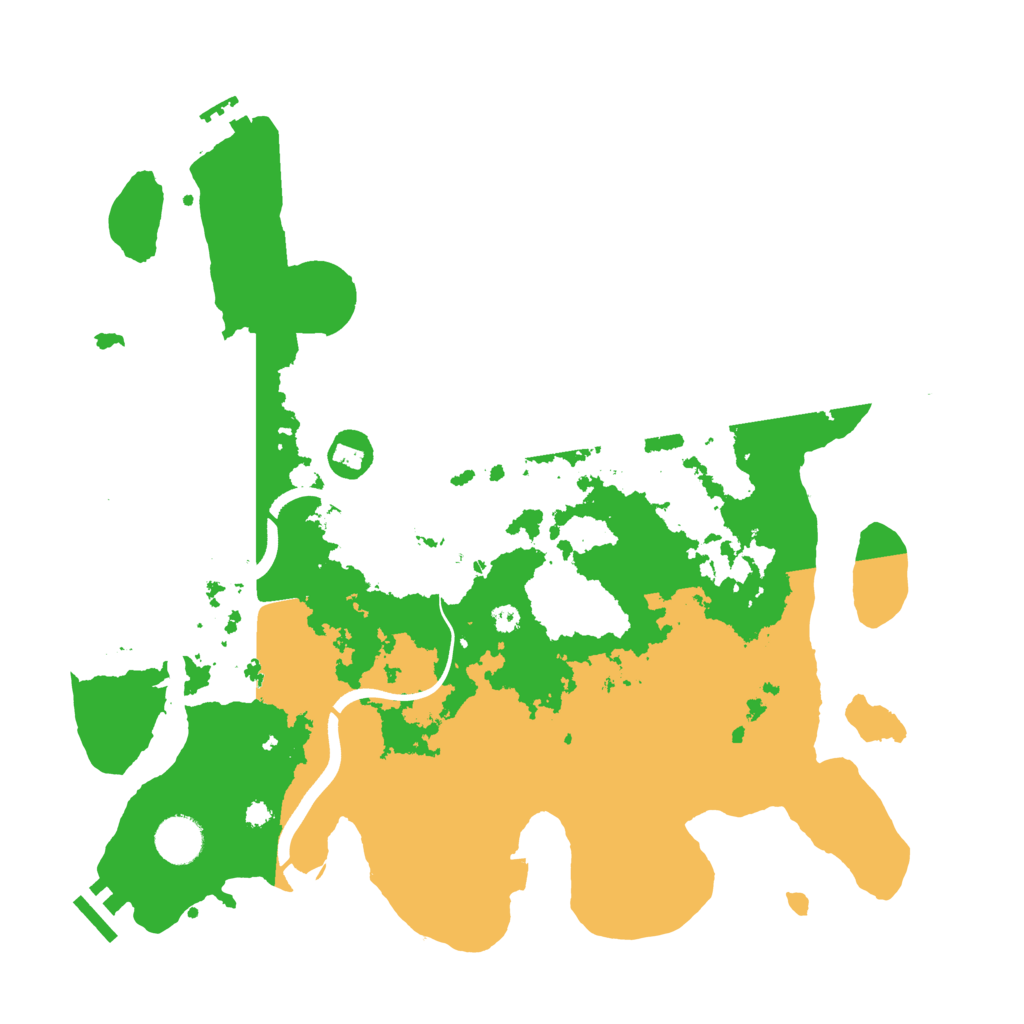 Biome Rust Map: Procedural Map, Size: 3750, Seed: 747936252