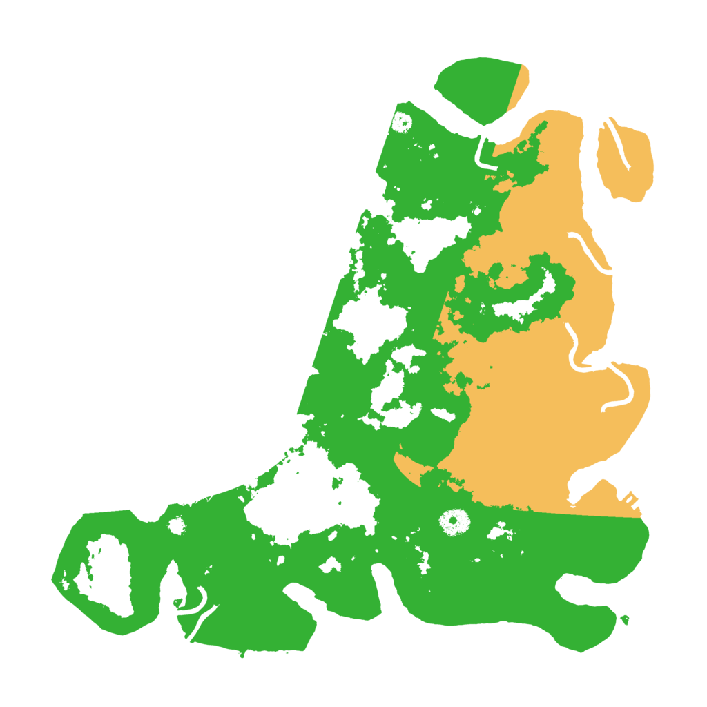 Biome Rust Map: Procedural Map, Size: 3750, Seed: 3131