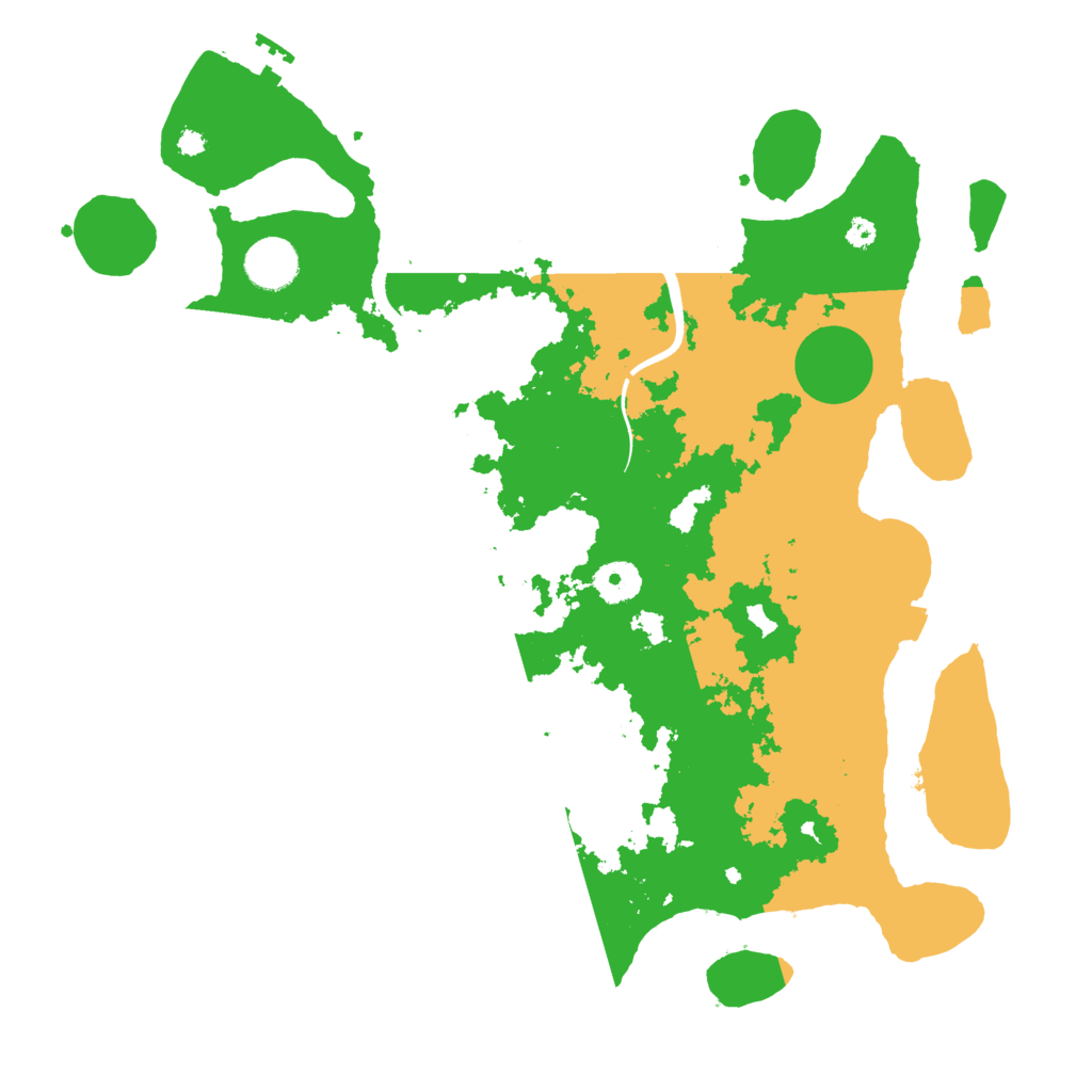Biome Rust Map: Procedural Map, Size: 3700, Seed: 1549672073