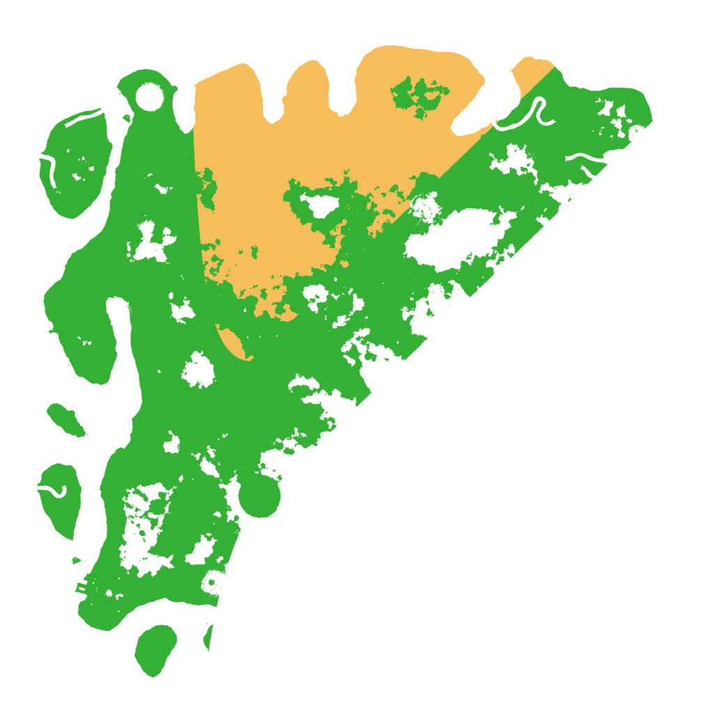 Biome Rust Map: Procedural Map, Size: 4500, Seed: 1791421804