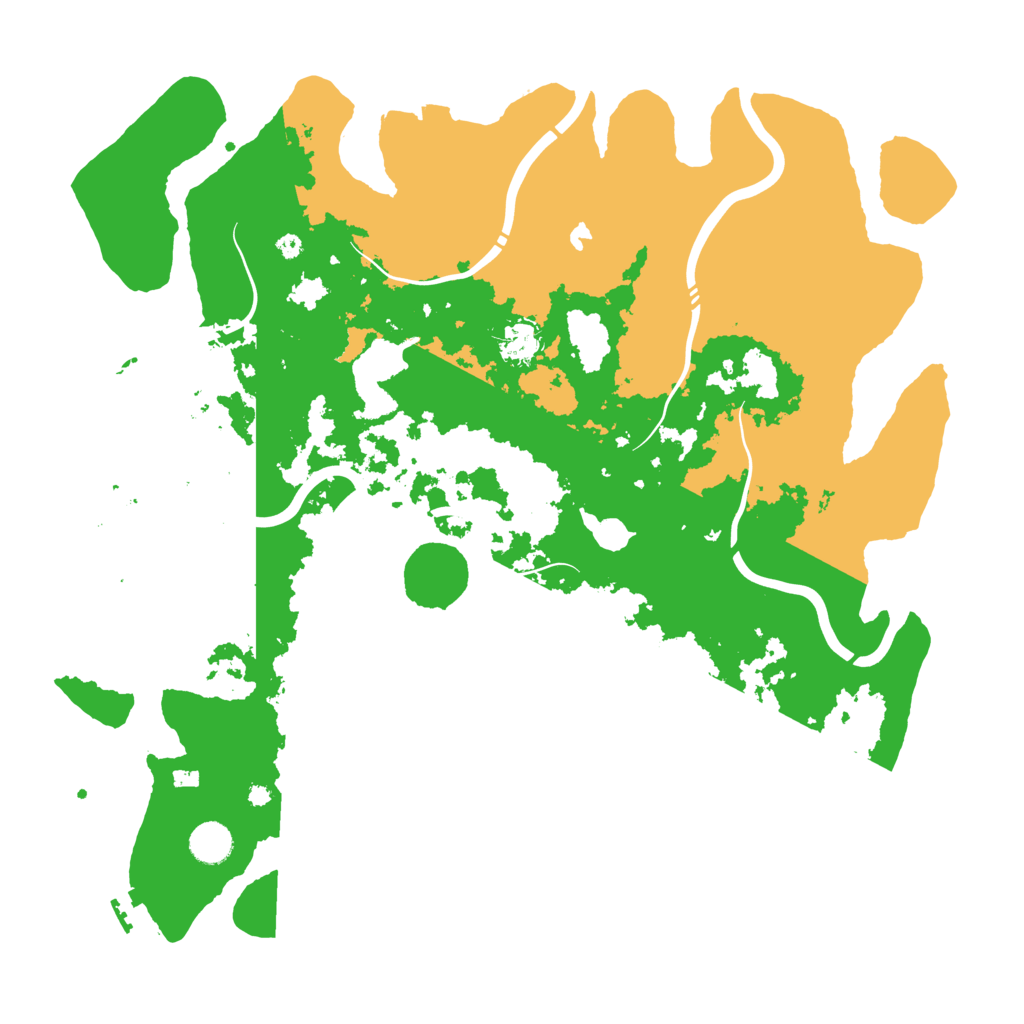Biome Rust Map: Procedural Map, Size: 4250, Seed: 893079931