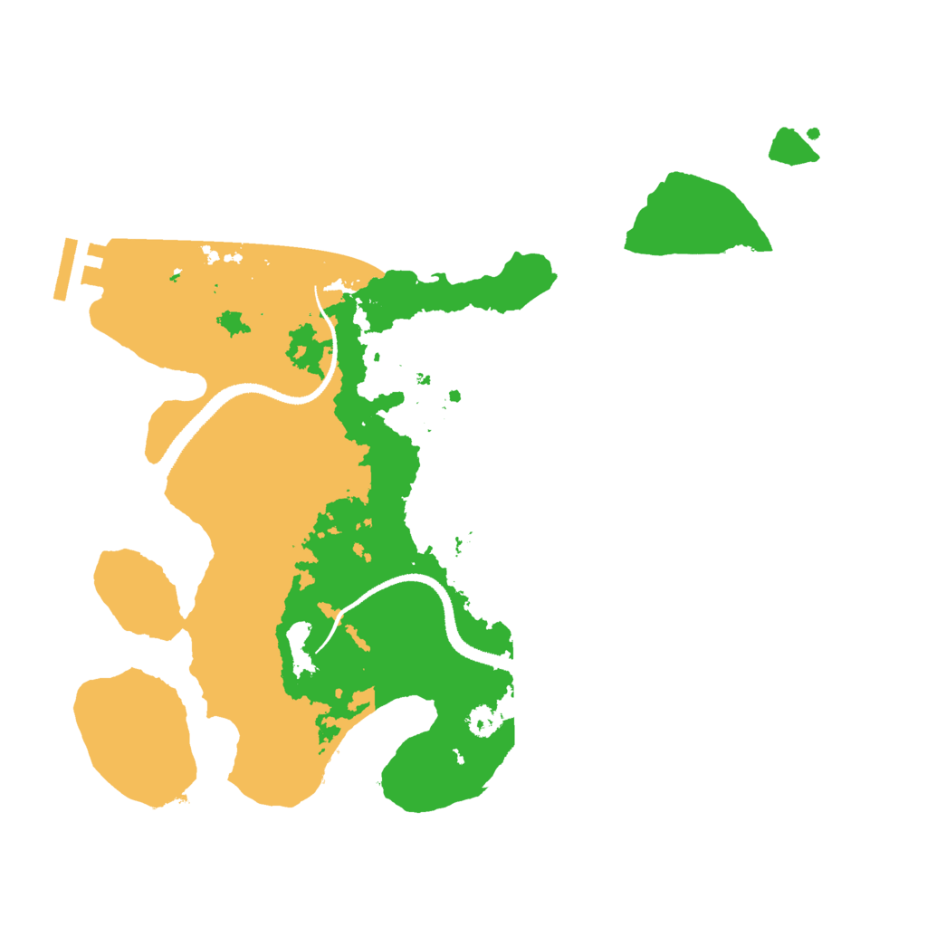 Biome Rust Map: Procedural Map, Size: 3000, Seed: 671646943