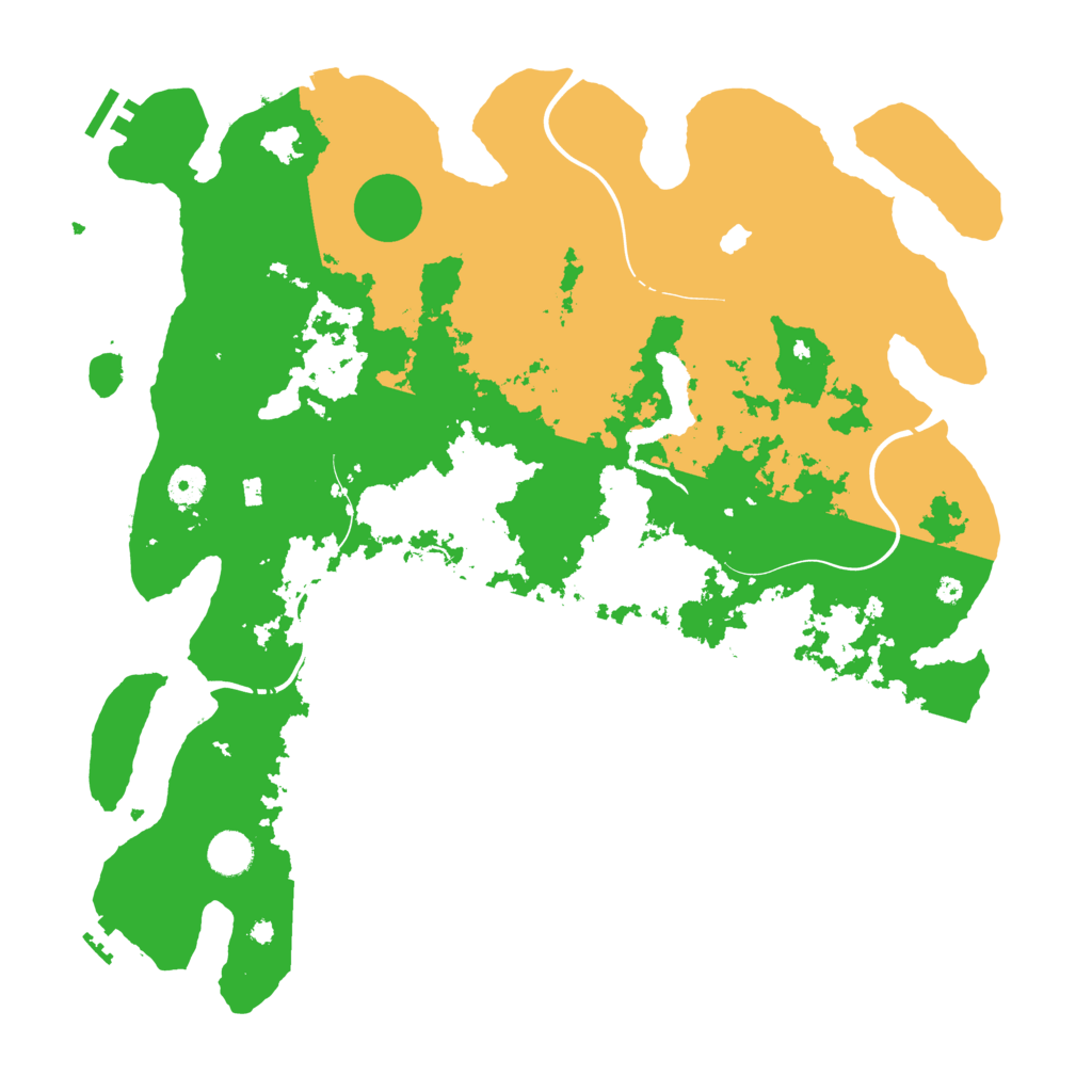 Biome Rust Map: Procedural Map, Size: 4250, Seed: 1485669616