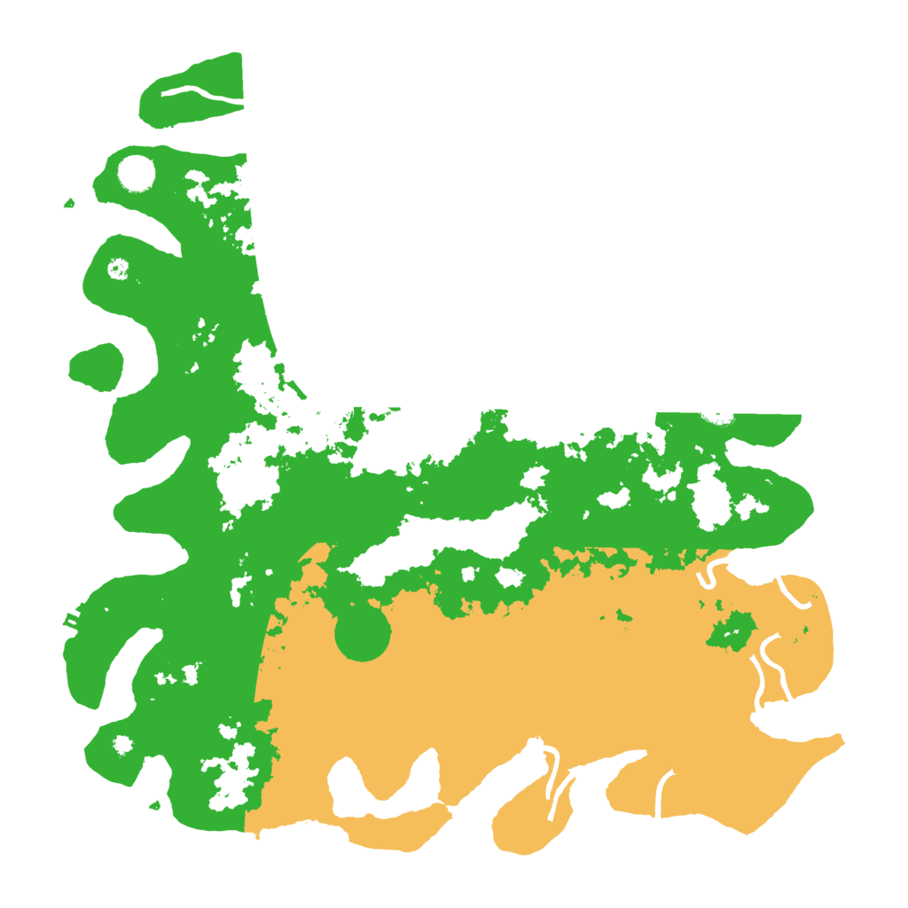 Biome Rust Map: Procedural Map, Size: 4300, Seed: 84028492