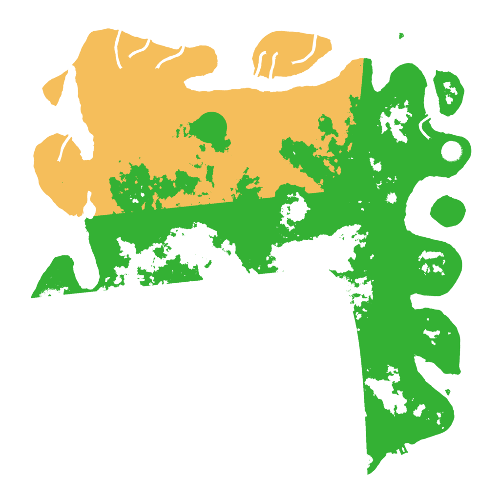 Biome Rust Map: Procedural Map, Size: 4300, Seed: 1191750618