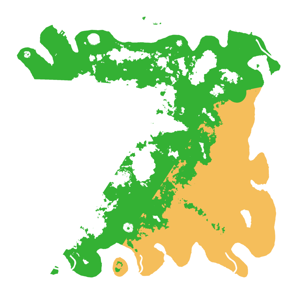 Biome Rust Map: Procedural Map, Size: 4500, Seed: 9775927