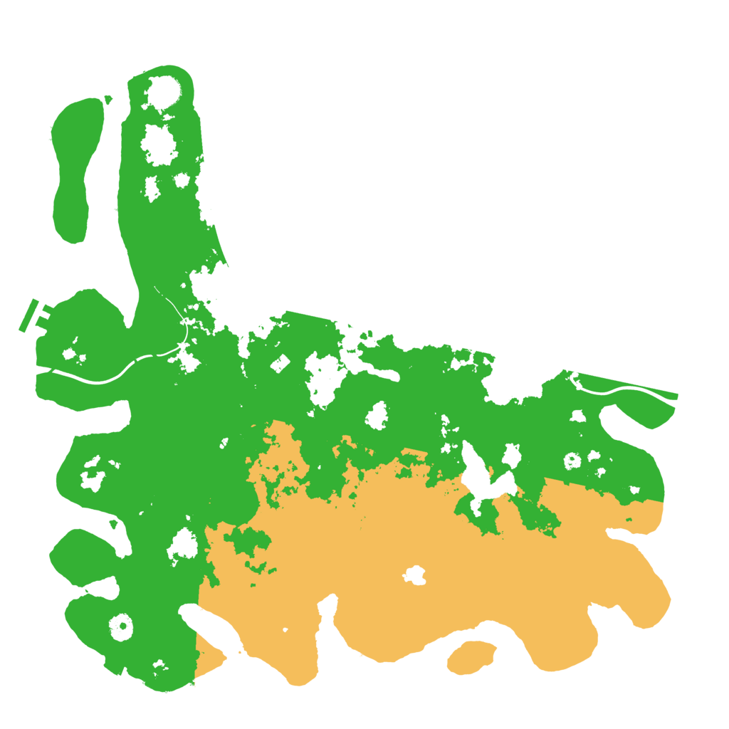 Biome Rust Map: Procedural Map, Size: 4250, Seed: 210687502