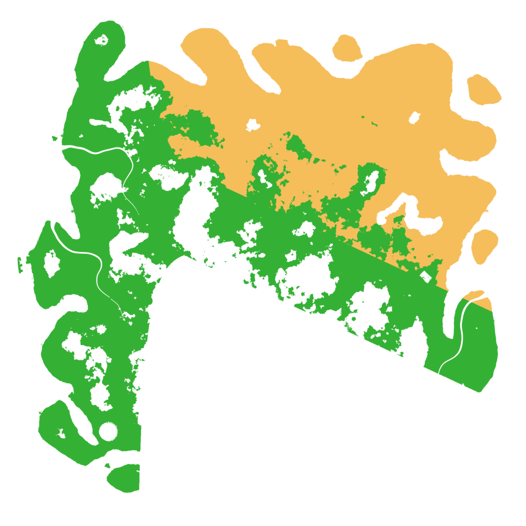 Biome Rust Map: Procedural Map, Size: 5000, Seed: 1861495085