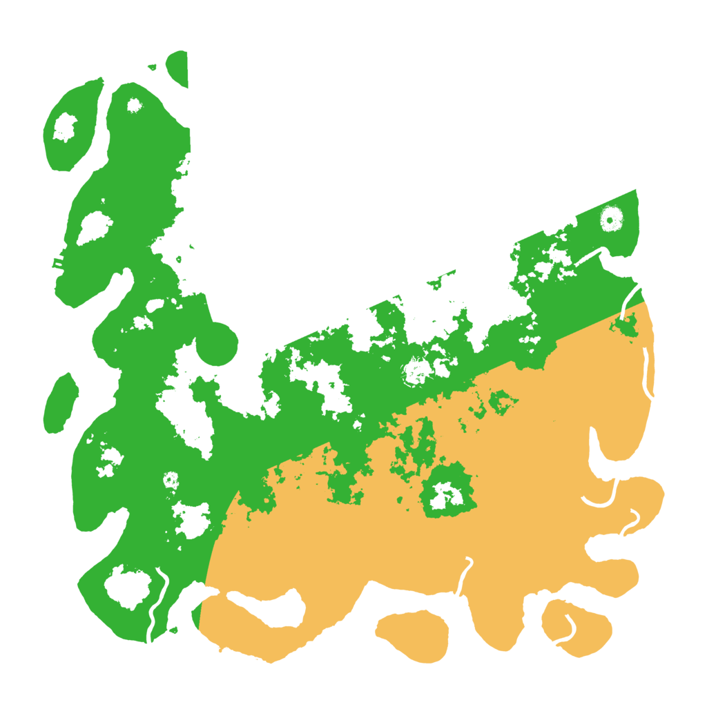 Biome Rust Map: Procedural Map, Size: 4500, Seed: 1022543675