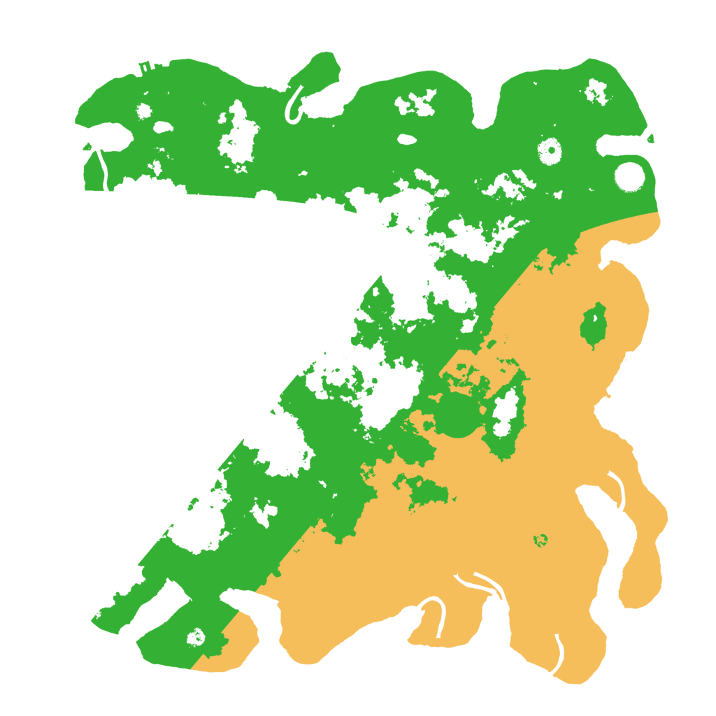 Biome Rust Map: Procedural Map, Size: 4250, Seed: 30666