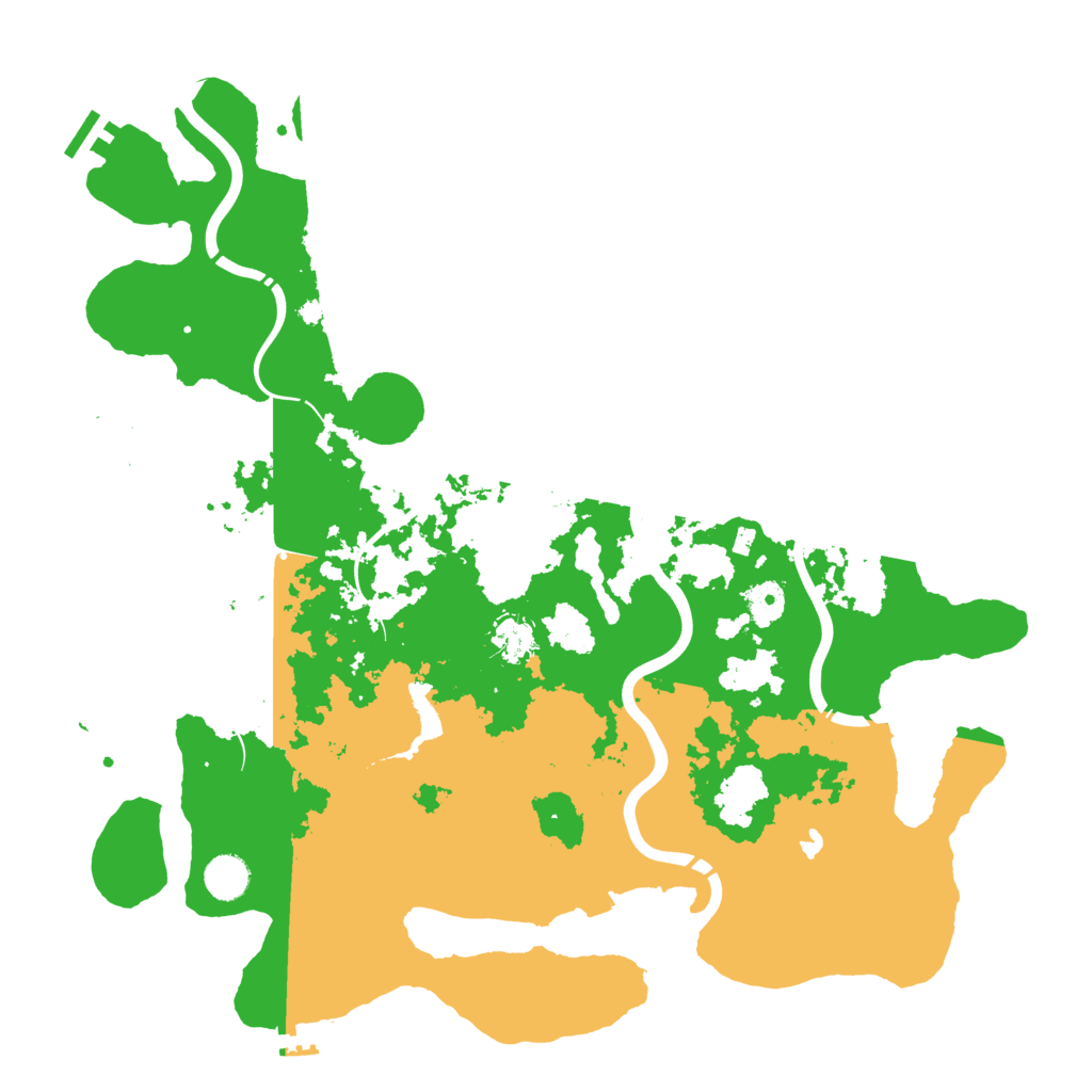 Biome Rust Map: Procedural Map, Size: 4250, Seed: 4783196