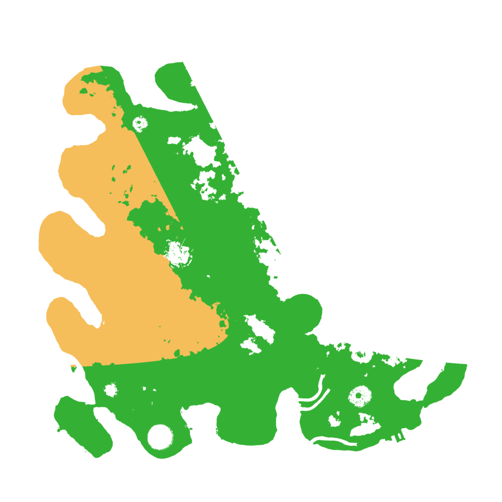 Biome Rust Map: Procedural Map, Size: 3500, Seed: 739638722