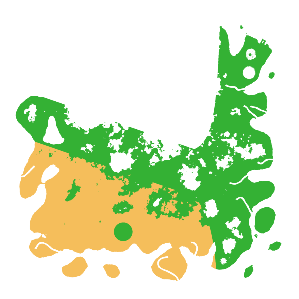 Biome Rust Map: Procedural Map, Size: 4250, Seed: 73464