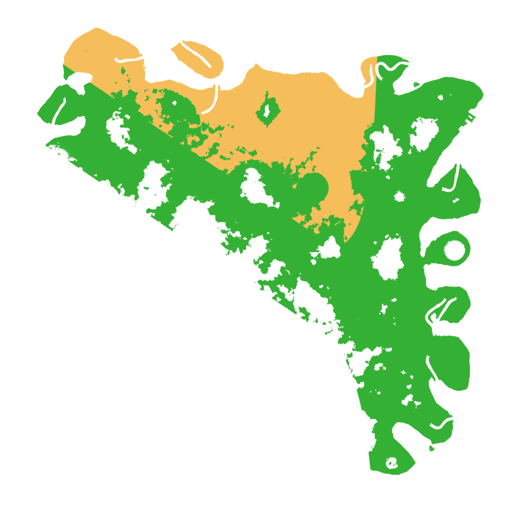 Biome Rust Map: Procedural Map, Size: 4500, Seed: 3765534