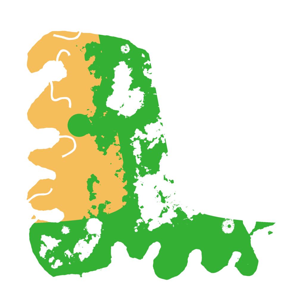 Biome Rust Map: Procedural Map, Size: 3500, Seed: 1466240415