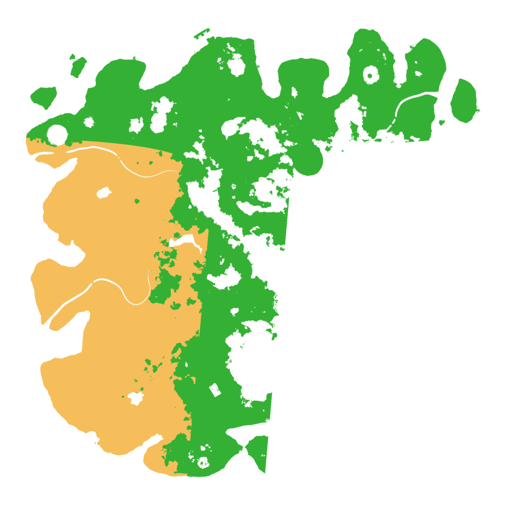Biome Rust Map: Procedural Map, Size: 4500, Seed: 1860860739