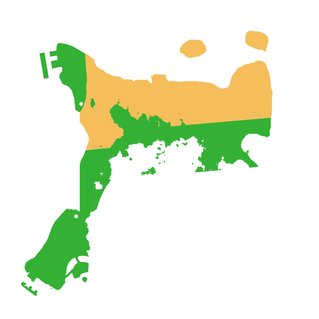 Biome Rust Map: Procedural Map, Size: 2500, Seed: 1502373714