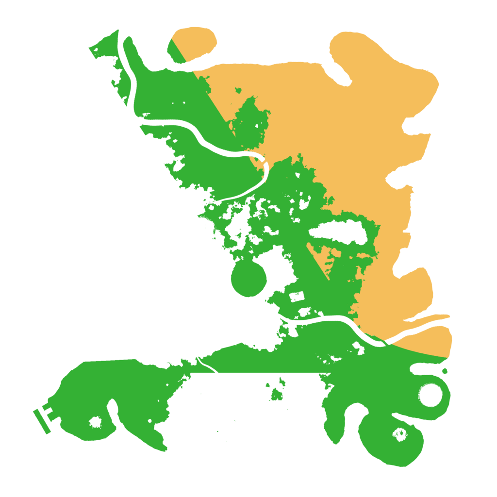 Biome Rust Map: Procedural Map, Size: 3750, Seed: 74954970