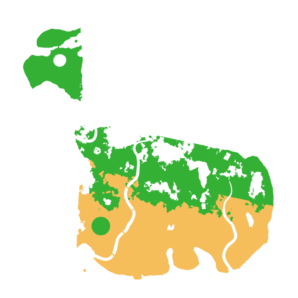 Biome Rust Map: Procedural Map, Size: 4250, Seed: 1496480268