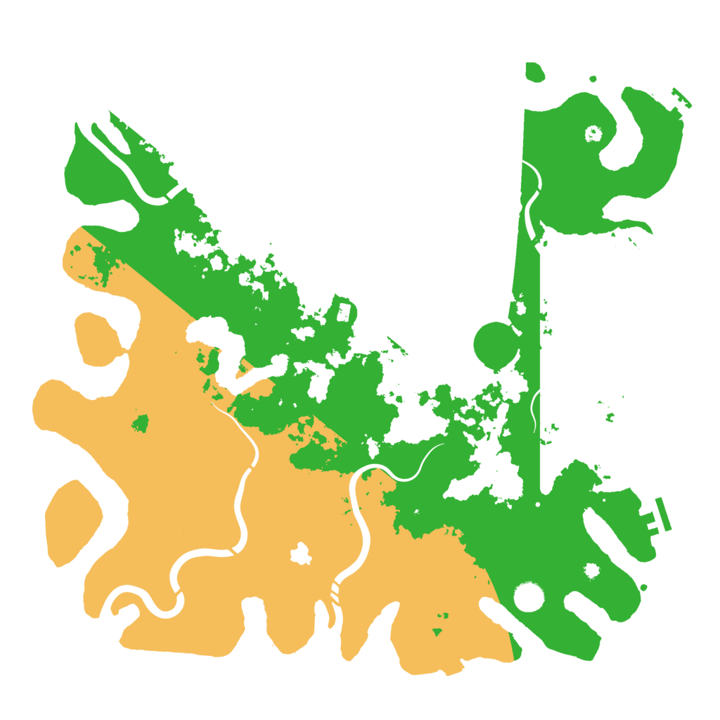 Biome Rust Map: Procedural Map, Size: 4250, Seed: 415294155