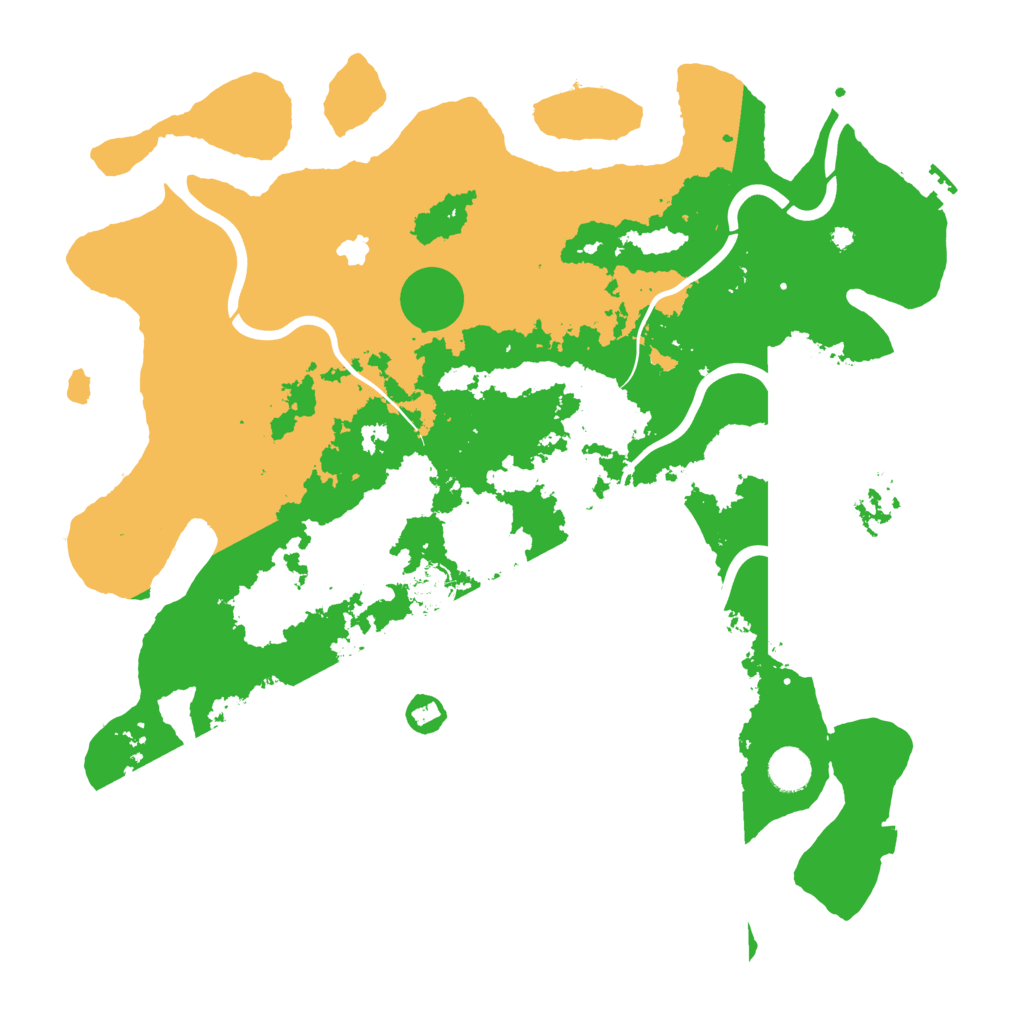 Biome Rust Map: Procedural Map, Size: 4250, Seed: 39101039