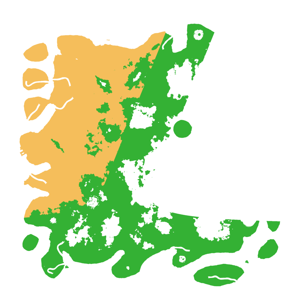 Biome Rust Map: Procedural Map, Size: 4500, Seed: 2067479173