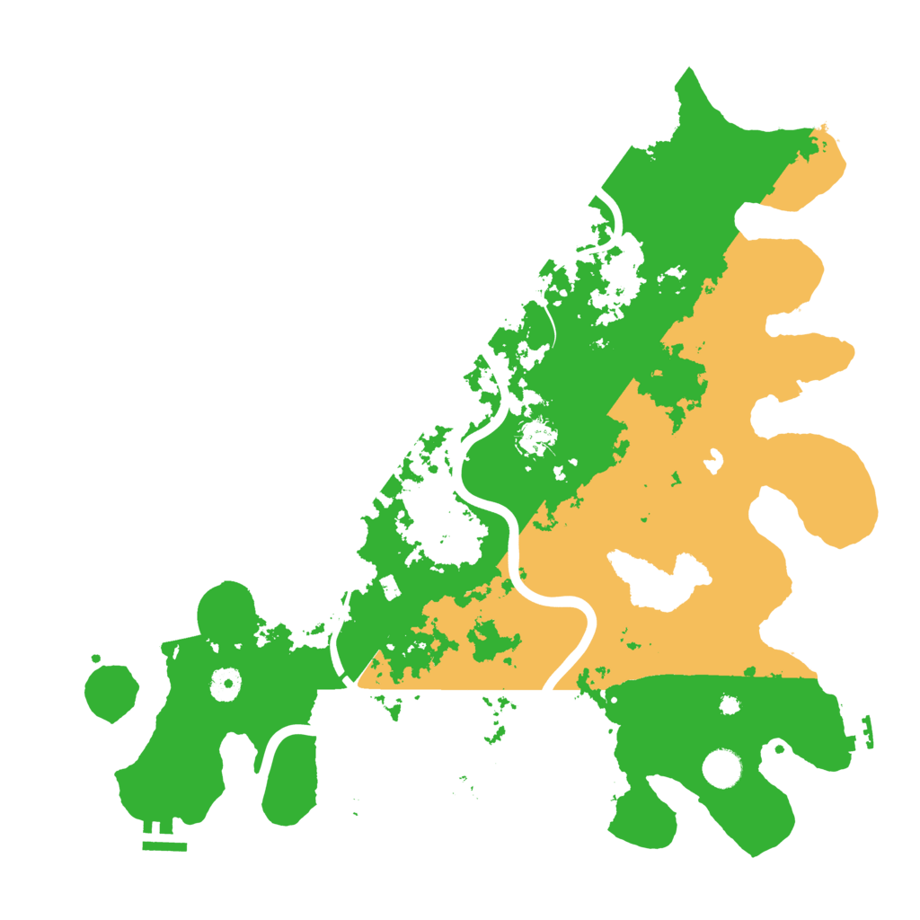 Biome Rust Map: Procedural Map, Size: 4189, Seed: 57535