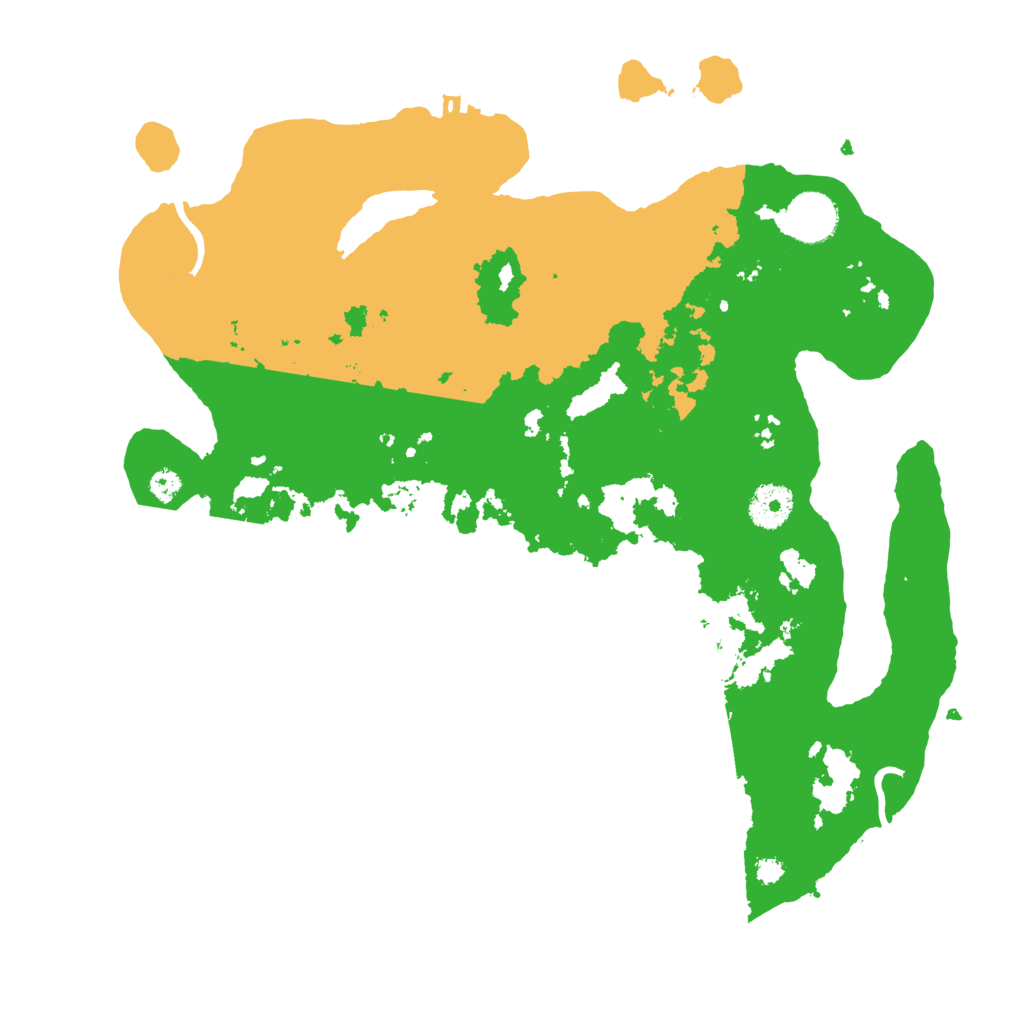 Biome Rust Map: Procedural Map, Size: 3500, Seed: 1485236548