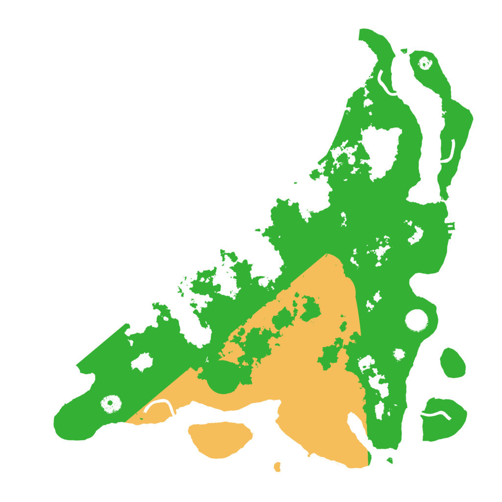 Biome Rust Map: Procedural Map, Size: 4000, Seed: 232023