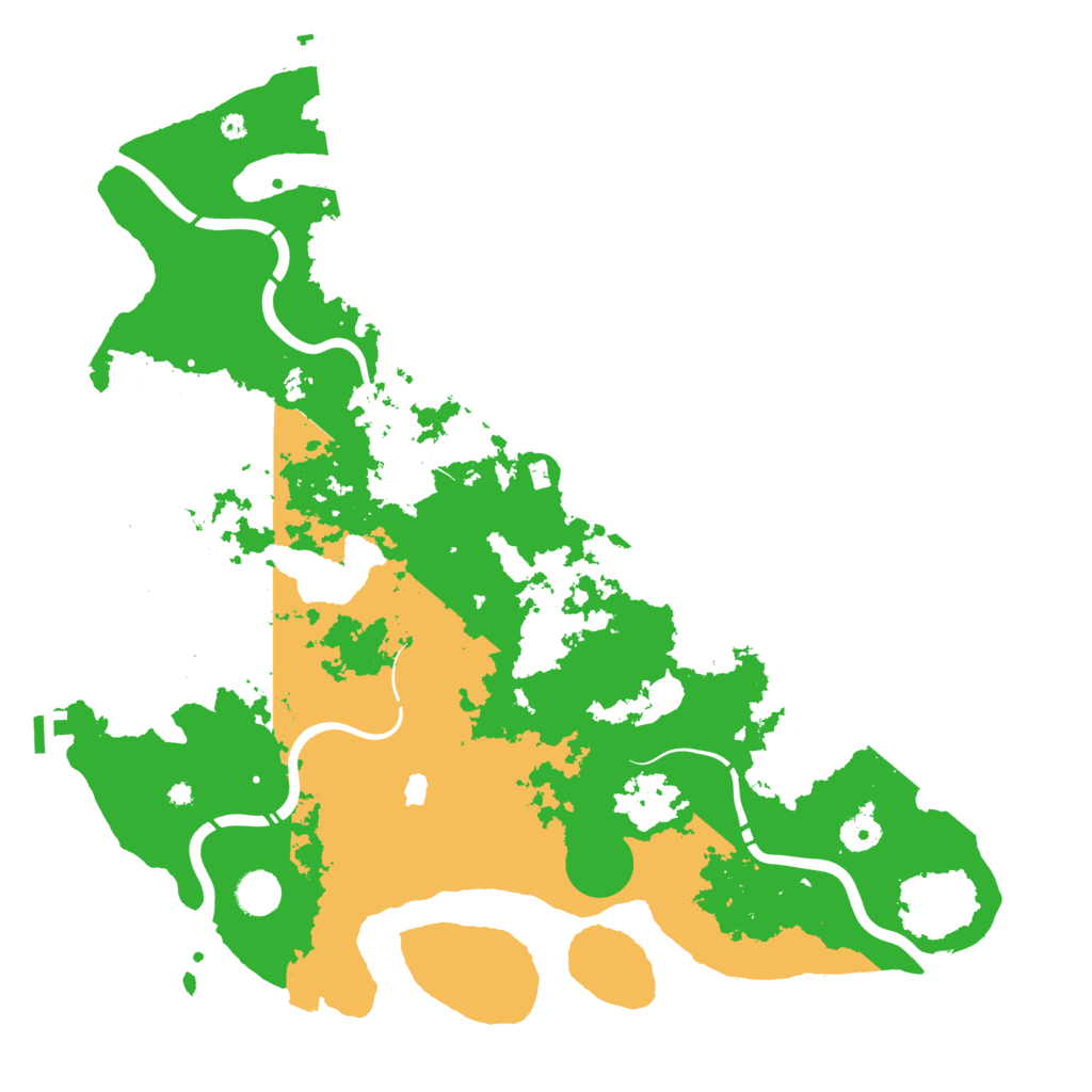 Biome Rust Map: Procedural Map, Size: 4250, Seed: 65867459