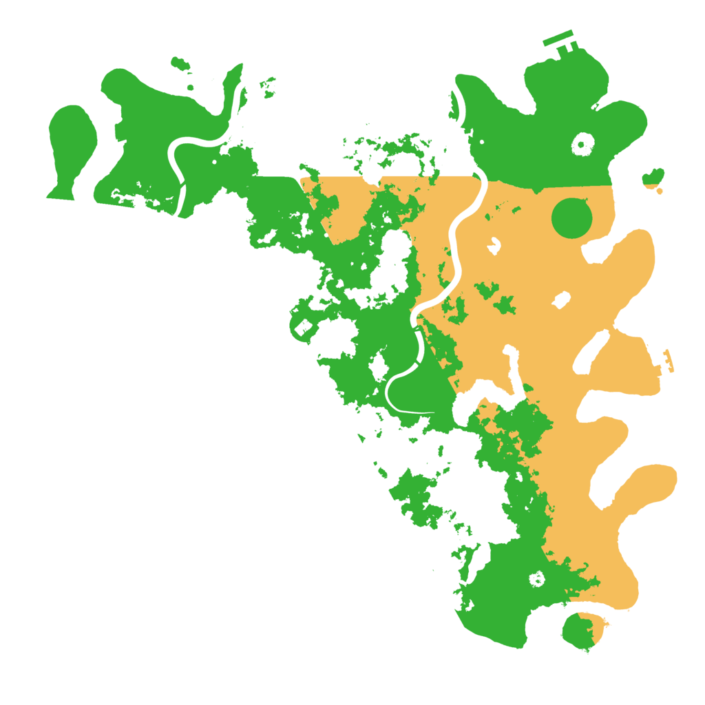 Biome Rust Map: Procedural Map, Size: 4567, Seed: 20230203