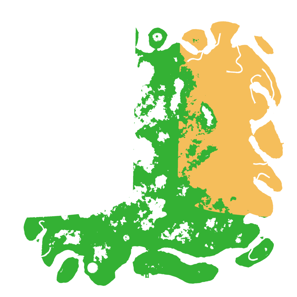 Biome Rust Map: Procedural Map, Size: 5000, Seed: 420693234