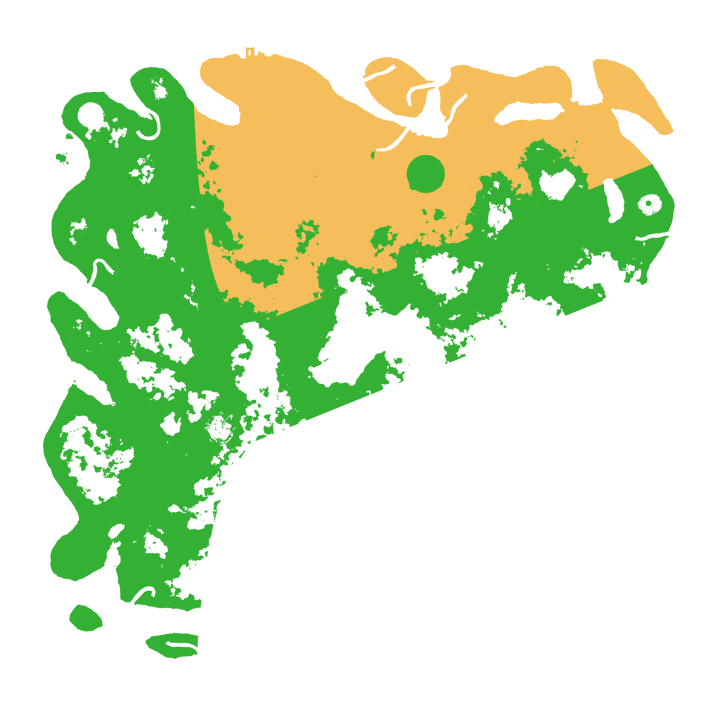 Biome Rust Map: Procedural Map, Size: 5000, Seed: 70780304