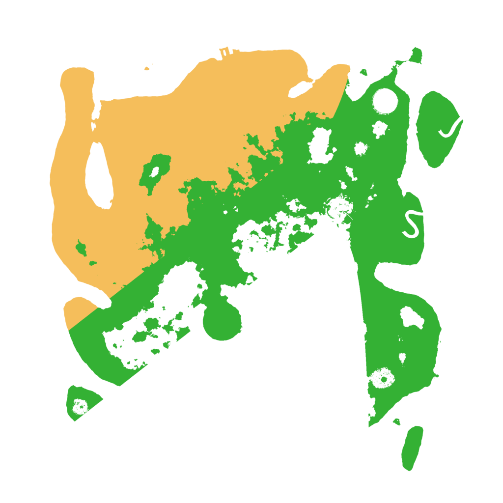 Biome Rust Map: Procedural Map, Size: 3500, Seed: 1593191368