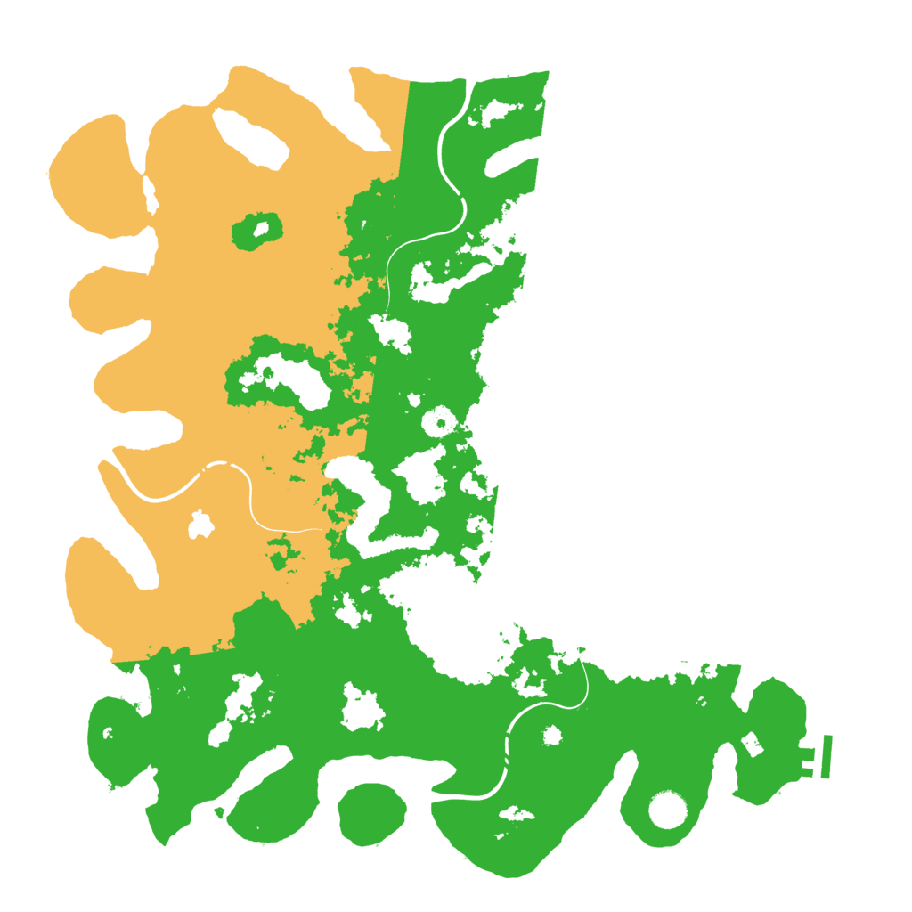 Biome Rust Map: Procedural Map, Size: 4250, Seed: 214792949