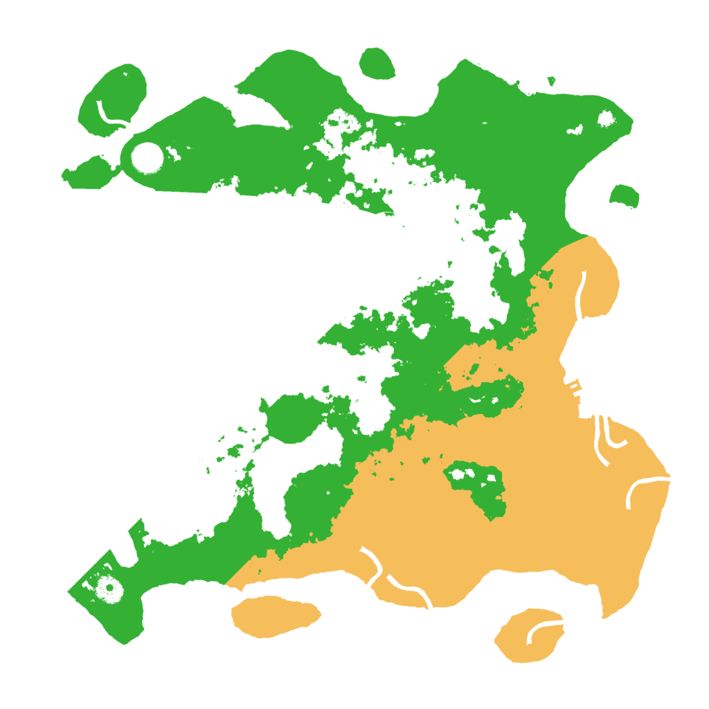 Biome Rust Map: Procedural Map, Size: 3950, Seed: 87683347