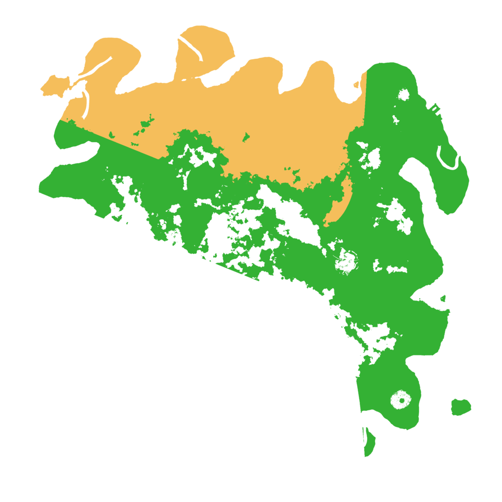 Biome Rust Map: Procedural Map, Size: 4000, Seed: 7589
