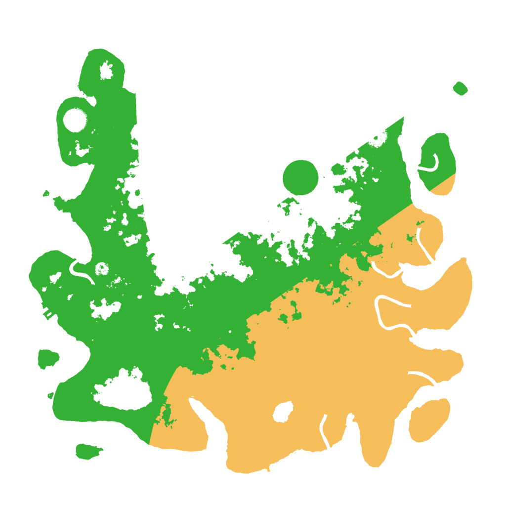 Biome Rust Map: Procedural Map, Size: 3800, Seed: 720934123