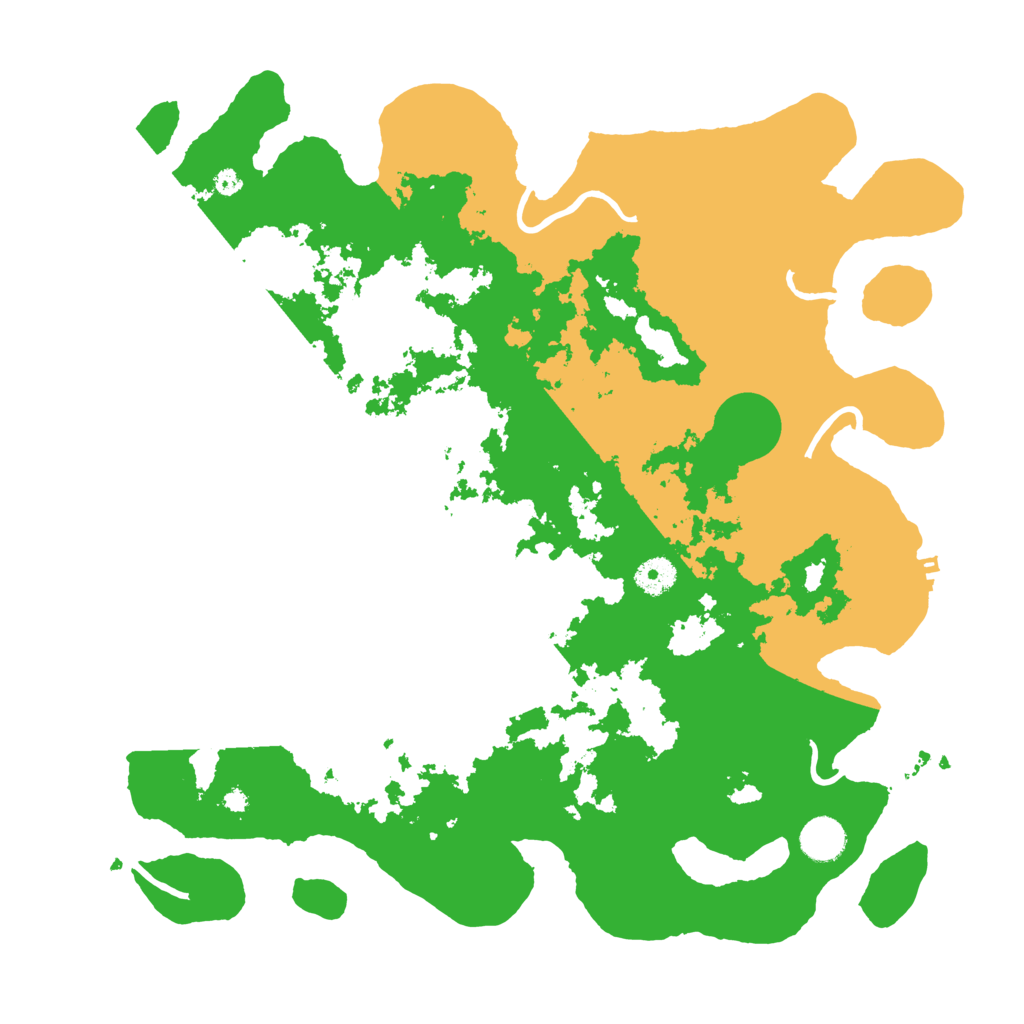 Biome Rust Map: Procedural Map, Size: 4000, Seed: 660868546