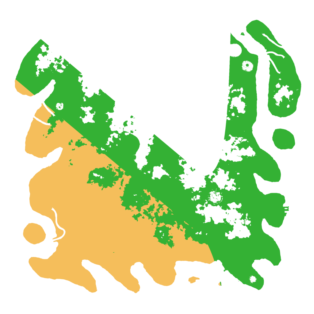 Biome Rust Map: Procedural Map, Size: 4300, Seed: 410091587