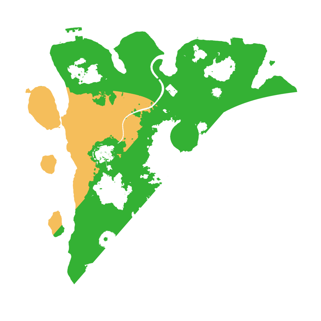 Biome Rust Map: Procedural Map, Size: 3000, Seed: 2074373337