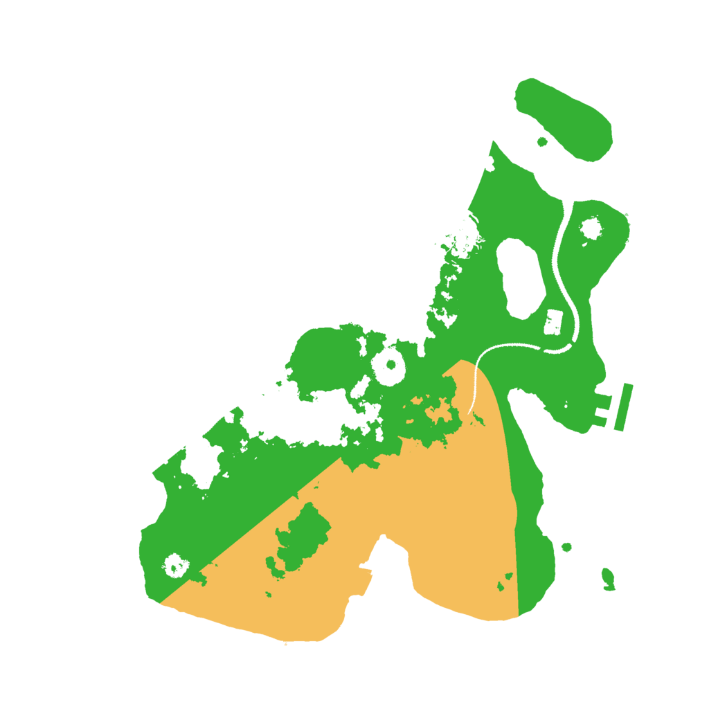 Biome Rust Map: Procedural Map, Size: 3000, Seed: 1832527895