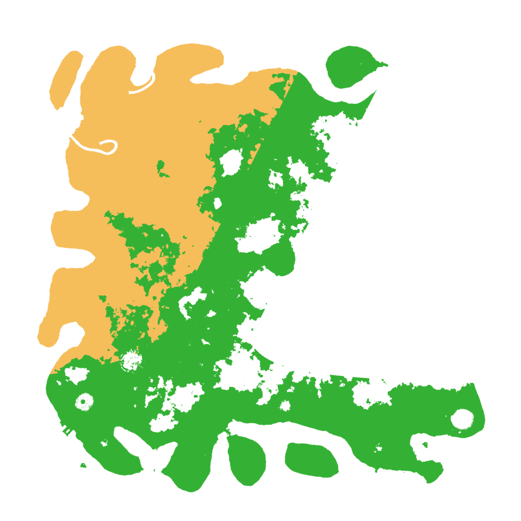 Biome Rust Map: Procedural Map, Size: 4500, Seed: 388133321