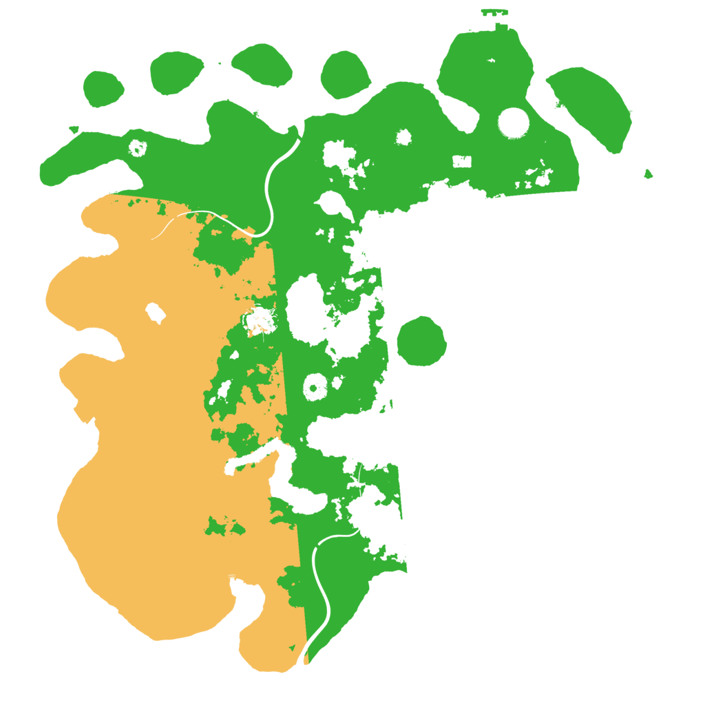 Biome Rust Map: Procedural Map, Size: 4000, Seed: 32023