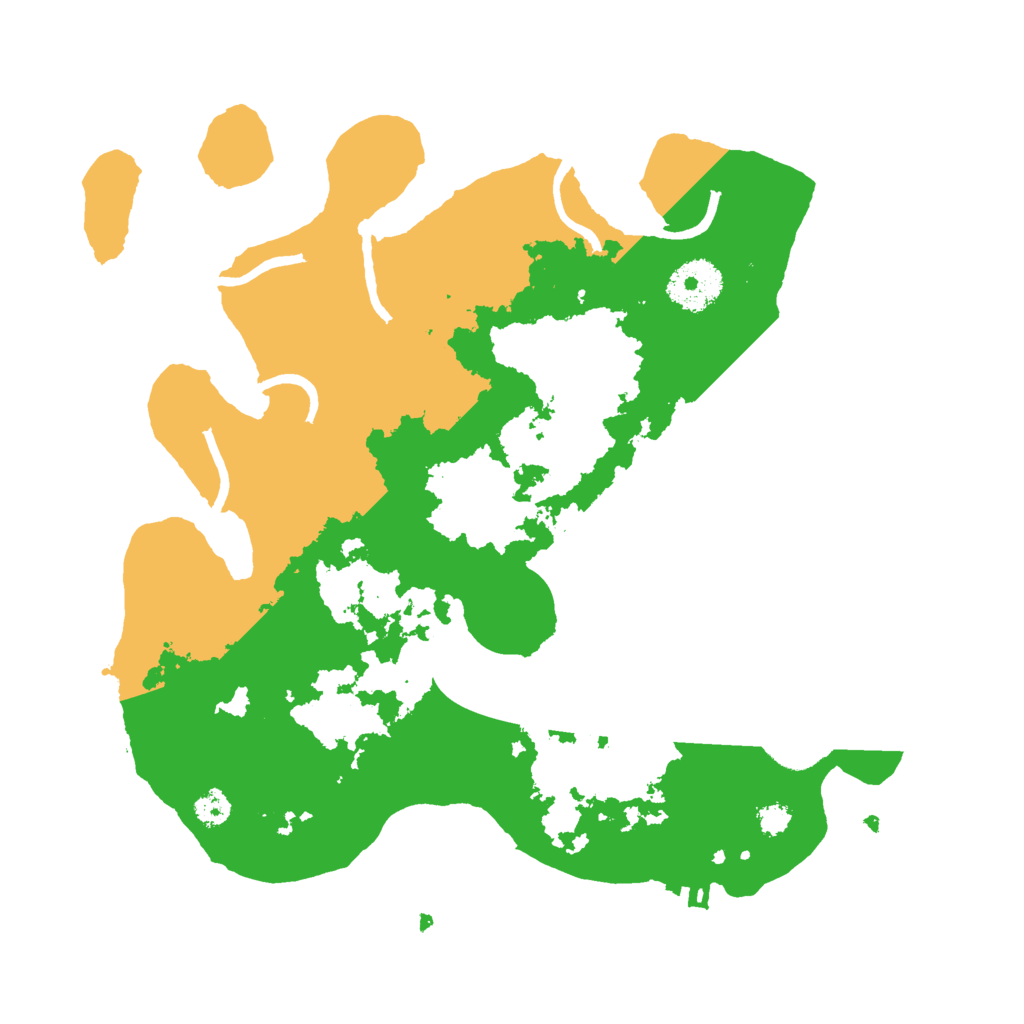 Biome Rust Map: Procedural Map, Size: 3000, Seed: 685639216