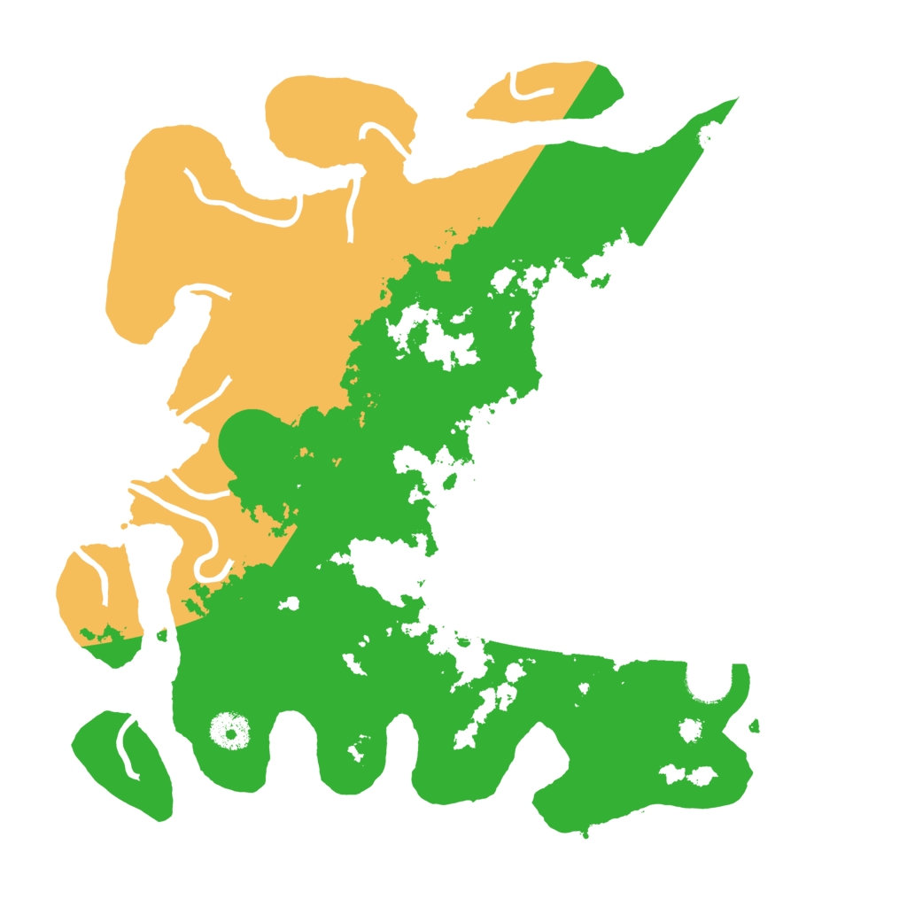 Biome Rust Map: Procedural Map, Size: 3500, Seed: 573859219