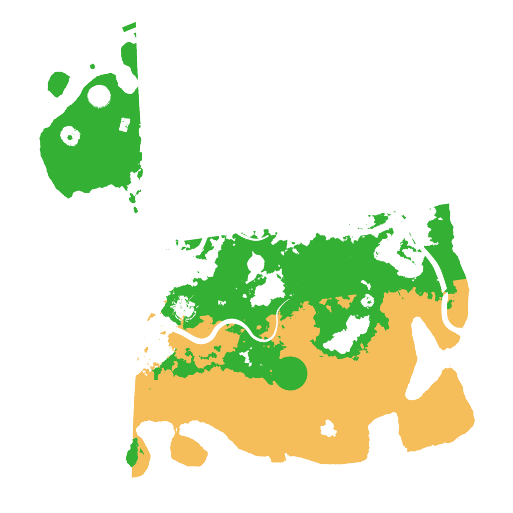 Biome Rust Map: Procedural Map, Size: 4000, Seed: 20323