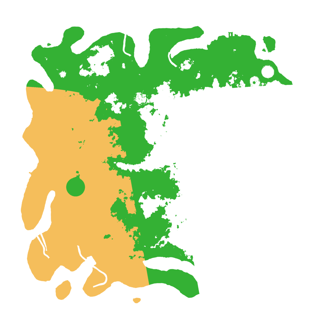 Biome Rust Map: Procedural Map, Size: 4500, Seed: 122378691
