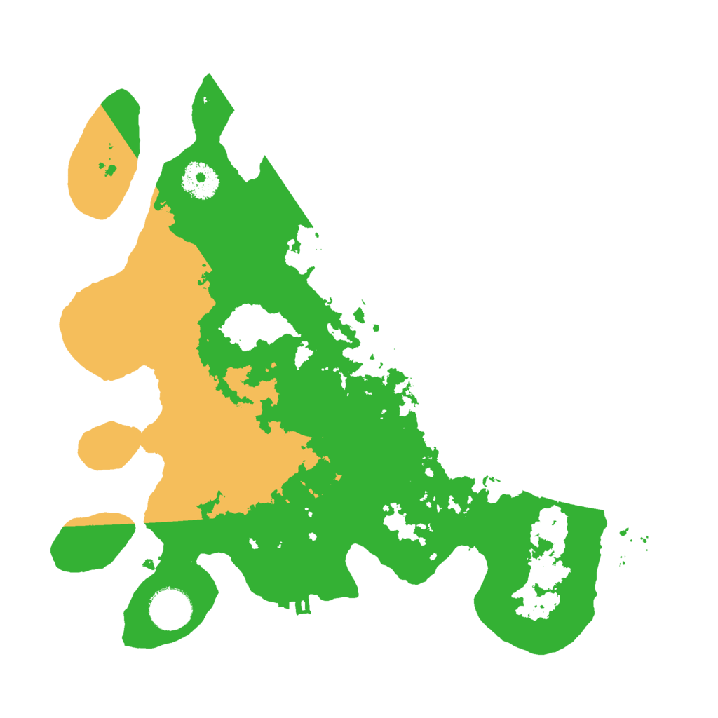 Biome Rust Map: Procedural Map, Size: 3000, Seed: 1986354323